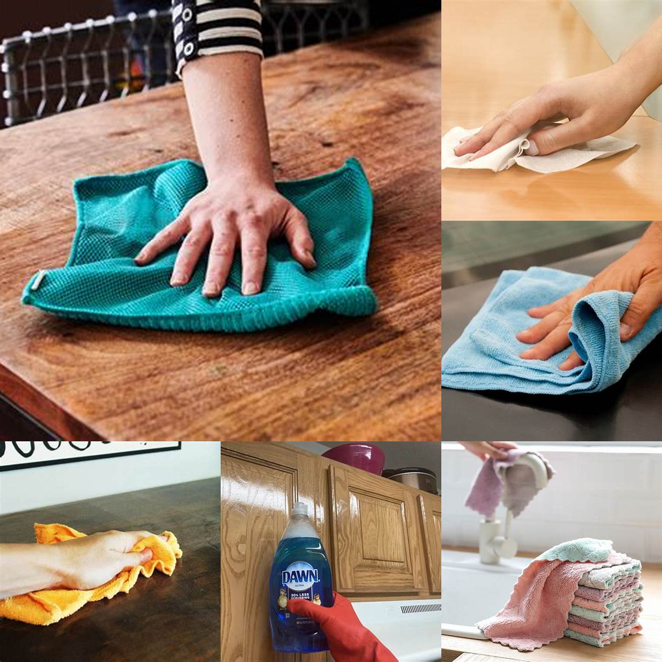 Wipe Down with a Soft Cloth and Mild Dish Soap