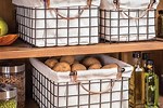 Wire Baskets for Storage