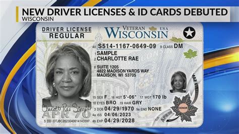 Wisconsin Driver's License ID mvc photo