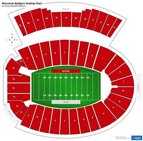 Wisconsin Stadium Seating Chart