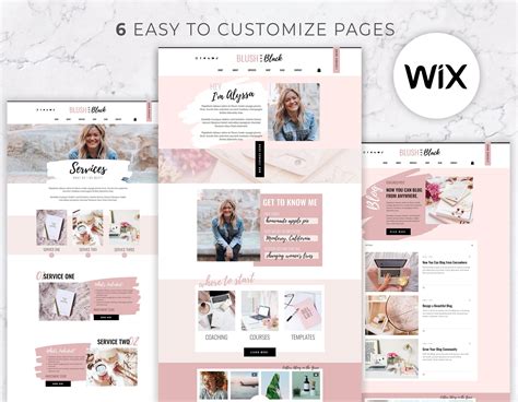 Wix Template Website