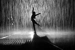 Woman Dancing in the Rain