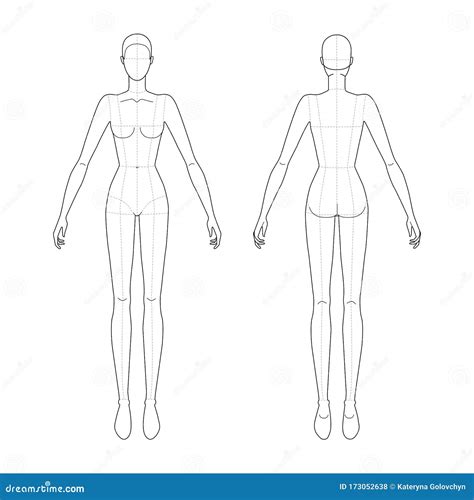 Woman Template Drawing