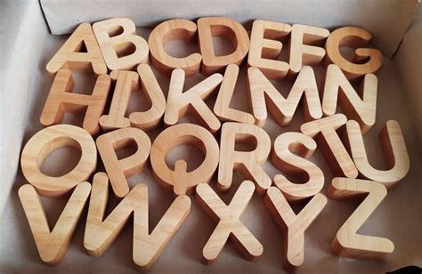 Wooden Alphabet Lett… 
