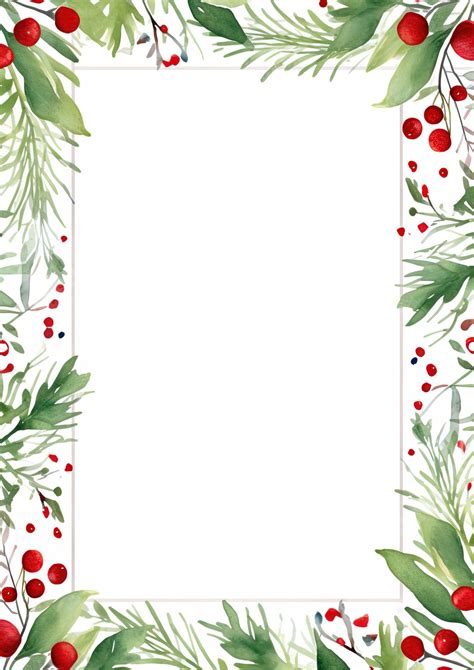 Word Christmas Template