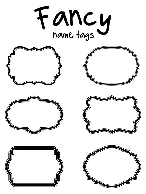 Word Lable Template
