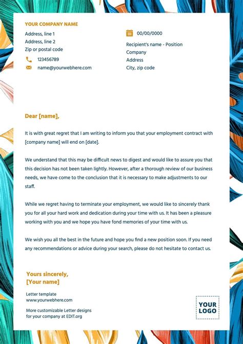 Word Letter Templates