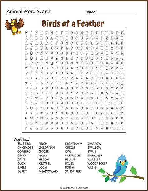 Word Searches Printable