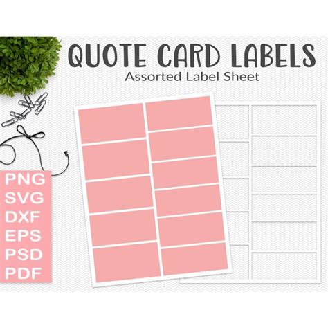 Word Strips Template