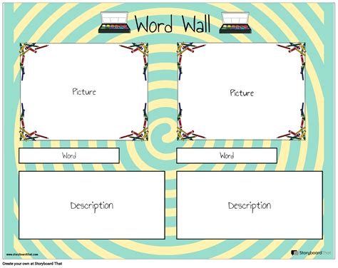 Word Wall Word Template