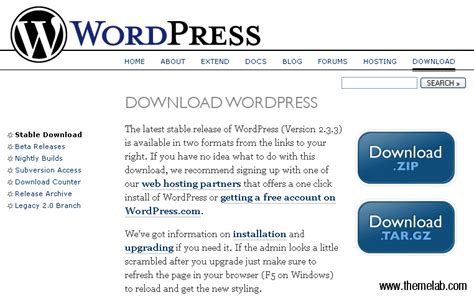 WordPress Download