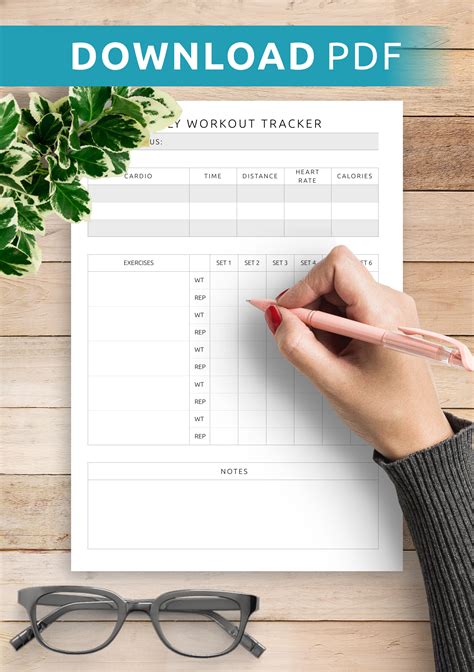Workout Tracker Template