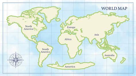 World Map Template