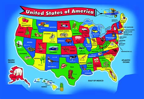 States Map for Kids