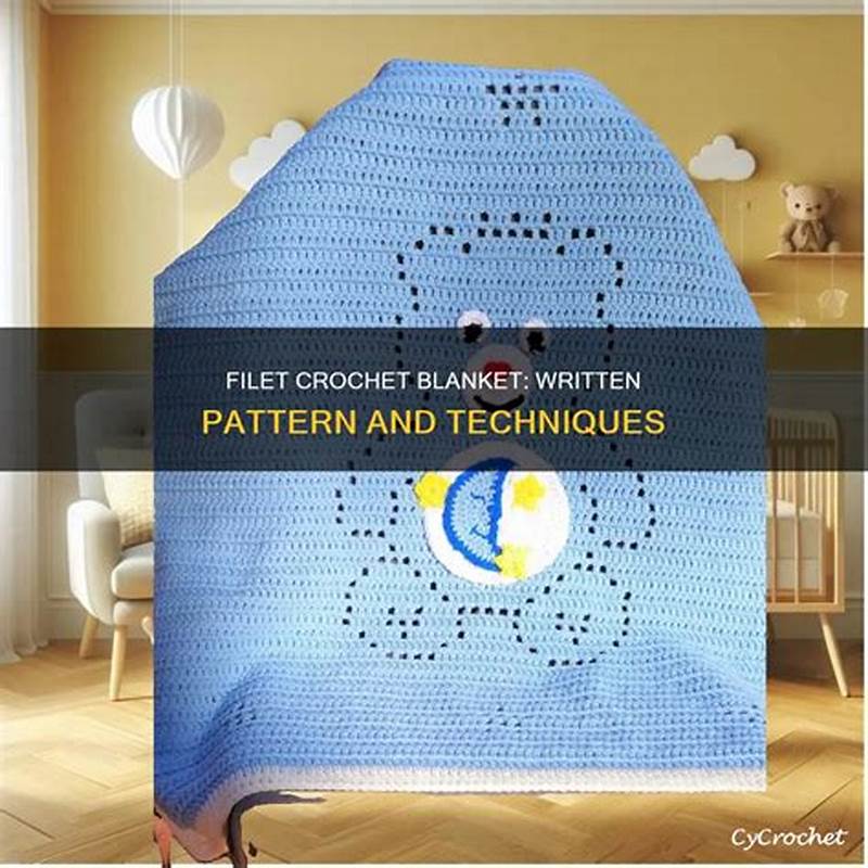 Written Pattern For Which Way Filet Blanket