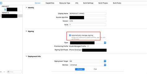 Xcode 8 shows error that provisioning profile doesnt include signing certificate