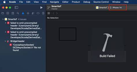 Xcode Build Failed but no error messages