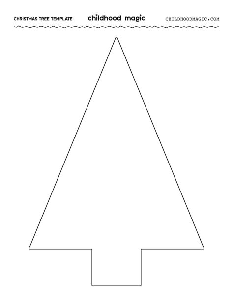 Xmas Shapes Template