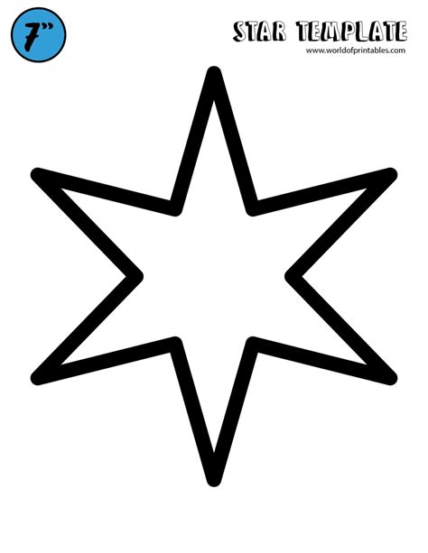 Xmas Star Template