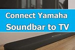 Yamaha Sound Bar Connecting to TV