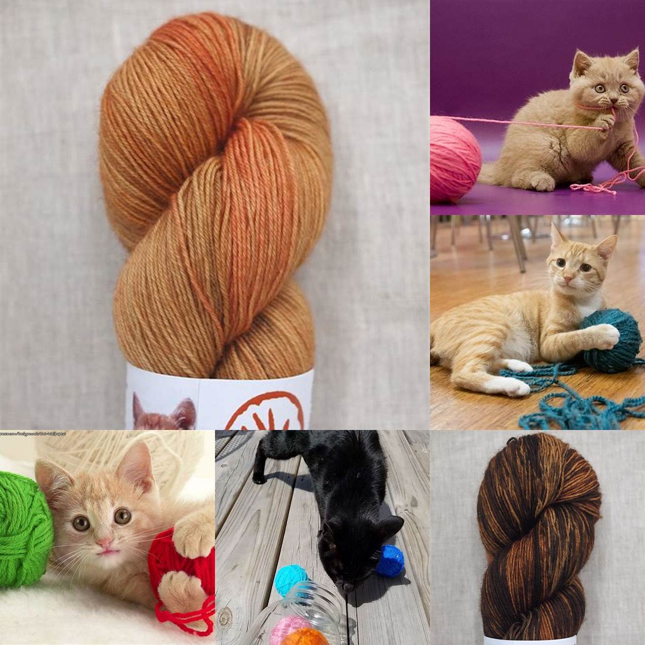 Yarn in your desired color