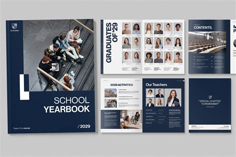 Yearbook Photo Template