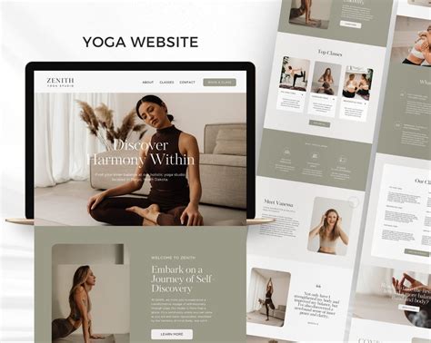 Yoga Website Template