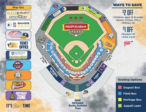 York Revolution Seating Chart