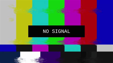 YouTube No Data Signal