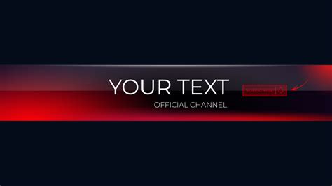 Youtbe Banner Template