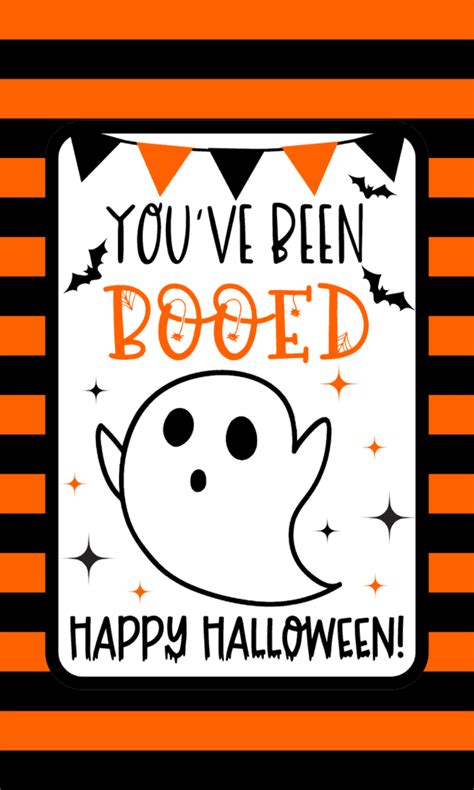 Youve Been Booed Free Printable