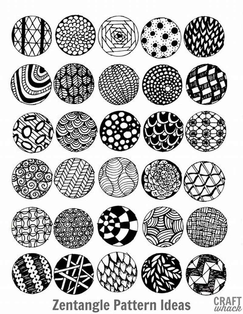 Zentangle Pattern Designs