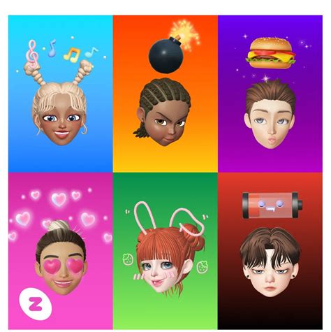 Zepeto hang list emoji