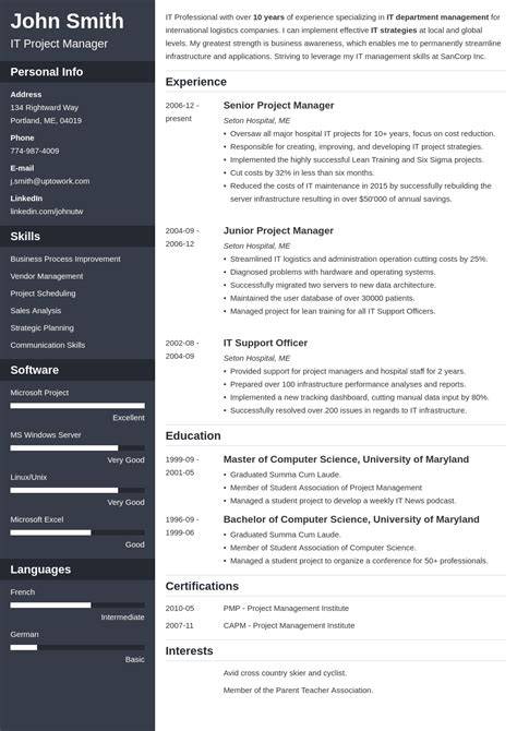Zety Resume Template
