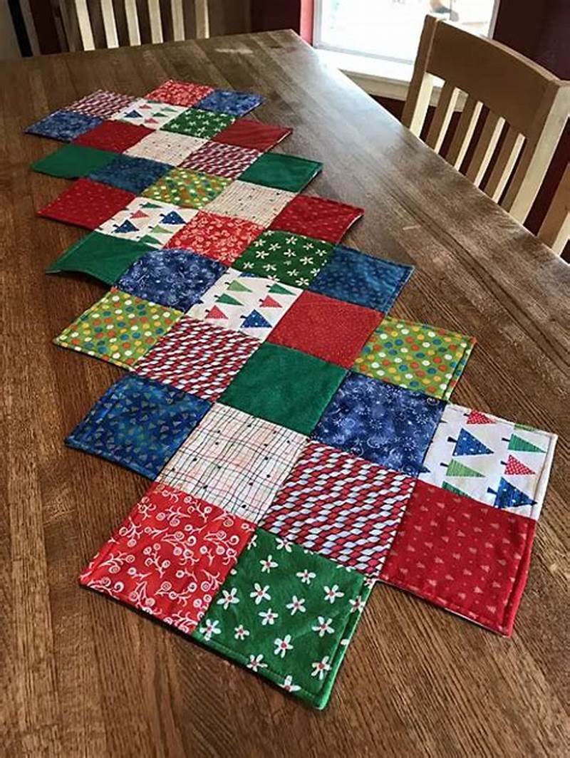Zig Zag Table Runner Pattern Free
