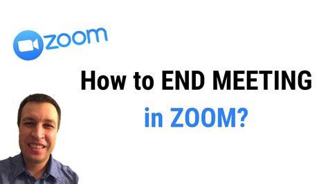 Zoom Meeting End