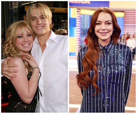 aaron carter and lindsay lohan relationship
