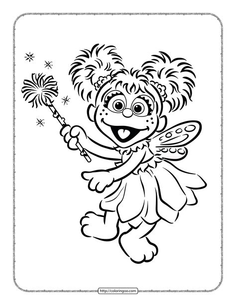 abby cadabby coloring pages