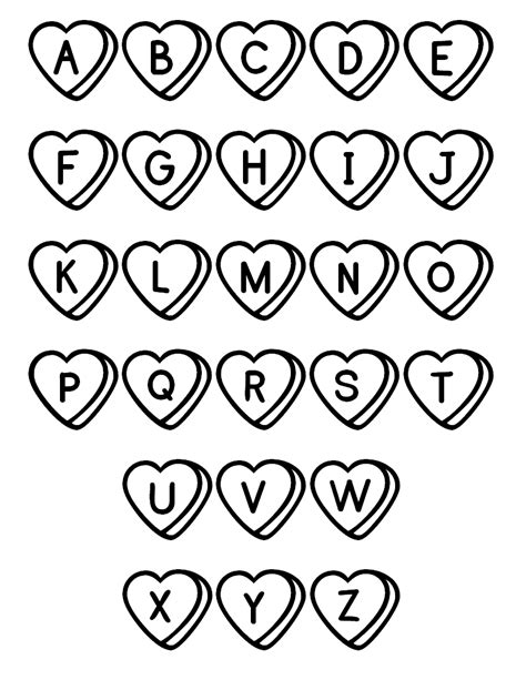 abc colouring pages