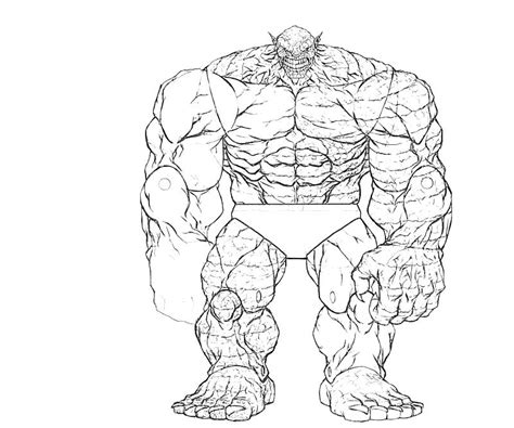 abomination coloring pages