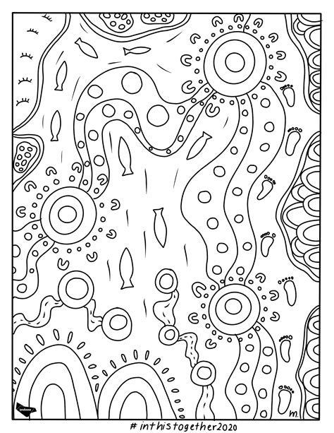 aboriginal art colouring book pdf