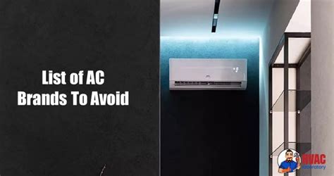 ac brands to avoid