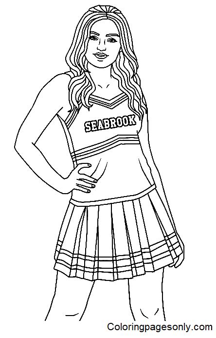 addison disney zombies coloring pages