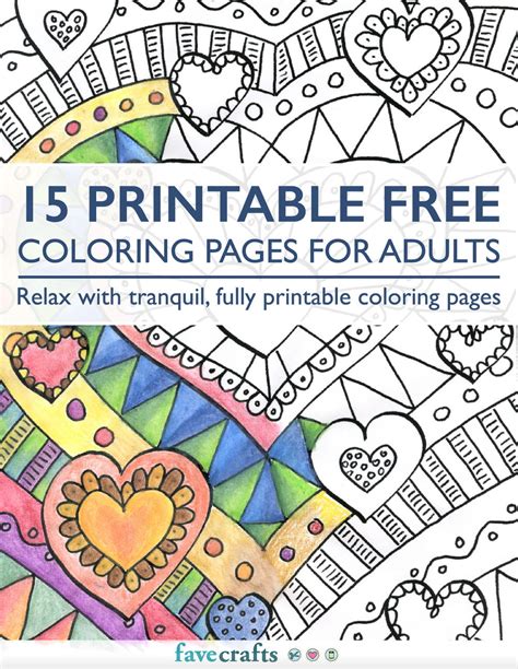 adult coloring book free pages