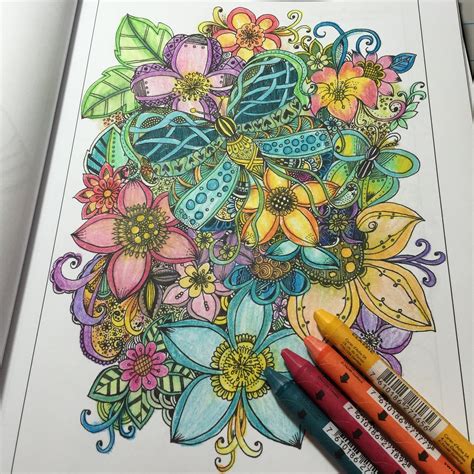 adult coloring pages finished
