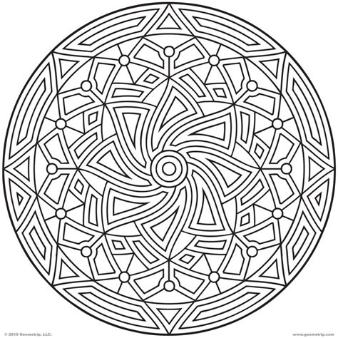 adult coloring pages geometric