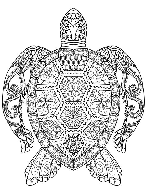 adult coloring pages printable animals
