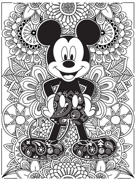 adult disney coloring