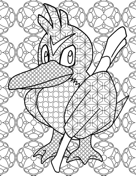 adult pokemon coloring