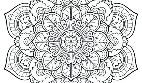 advanced mandala coloring pages pdf